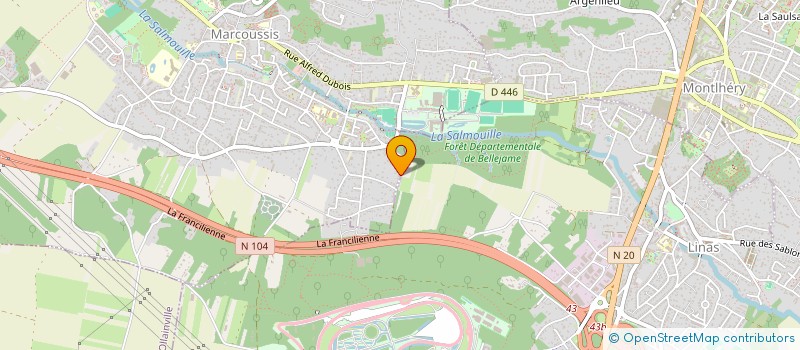 localisation de l'entreprise ADAMOU CONSEIL à MARCOUSSIS