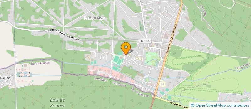 localisation de l'entreprise ADAMOUR  LAMORLAYE