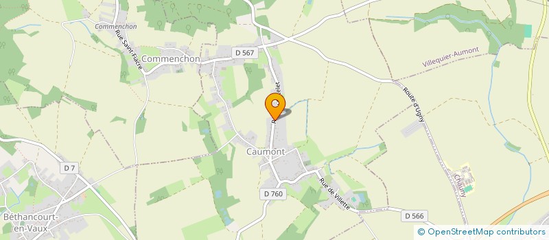 localisation de l'entreprise ADAMS EVENEMENTS  CAUMONT