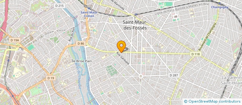 localisation de l'entreprise ADAMVILLE SECURITE SARL à SAINT-MAUR-DES-FOSSES