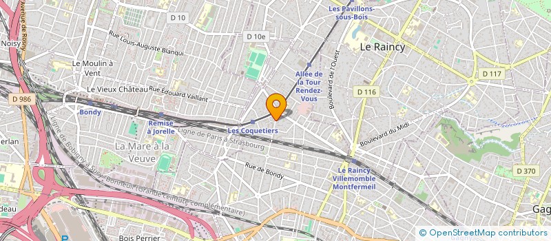 localisation de l'entreprise ADAN RENOVATION à VILLEMOMBLE