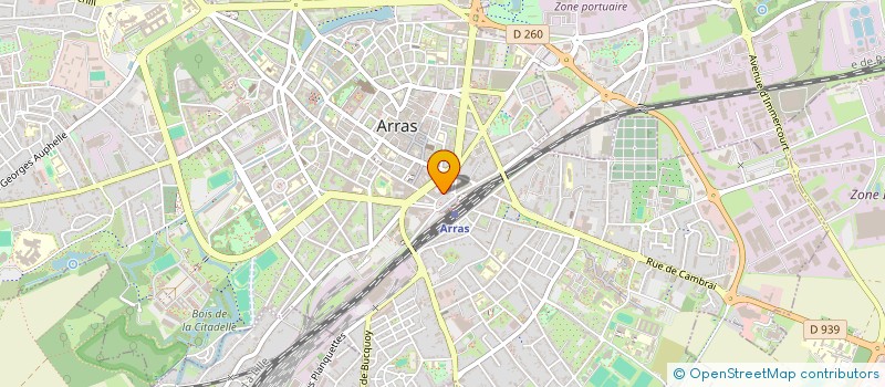 localisation de l'entreprise ADANA GRILL à ARRAS