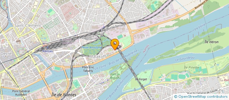 localisation de l'entreprise ADANABAT à NANTES