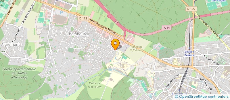 localisation de l'entreprise ADANAVI  CHAMBOURCY