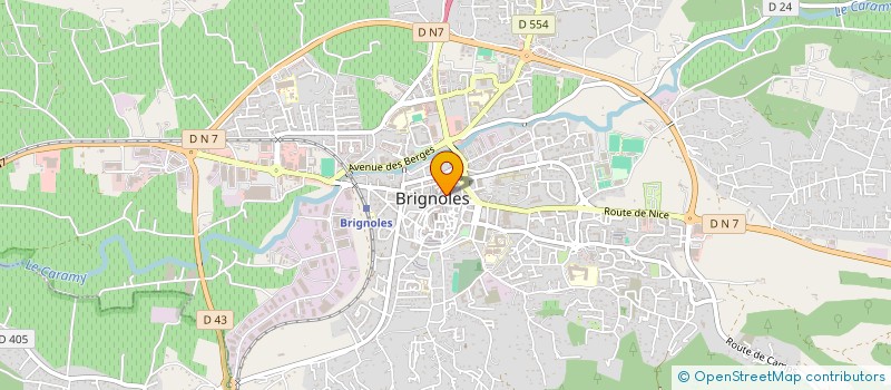 localisation de l'entreprise ADANOUS à BRIGNOLES