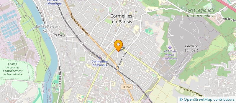 localisation de l'entreprise ADAP AGENCEMENT DISTRI AFFICH PUBLICIT à CORMEILLES-EN-PARISIS