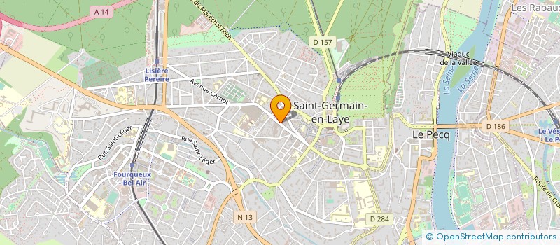 localisation de l'entreprise ADAP SAS à SAINT-GERMAIN-EN-LAYE