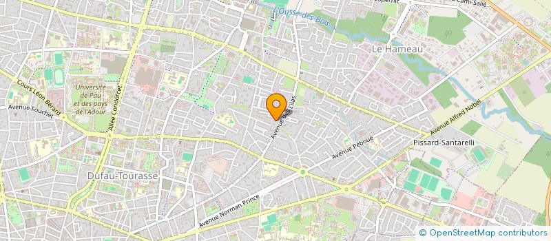 localisation de l'entreprise ADAPEI à PAU