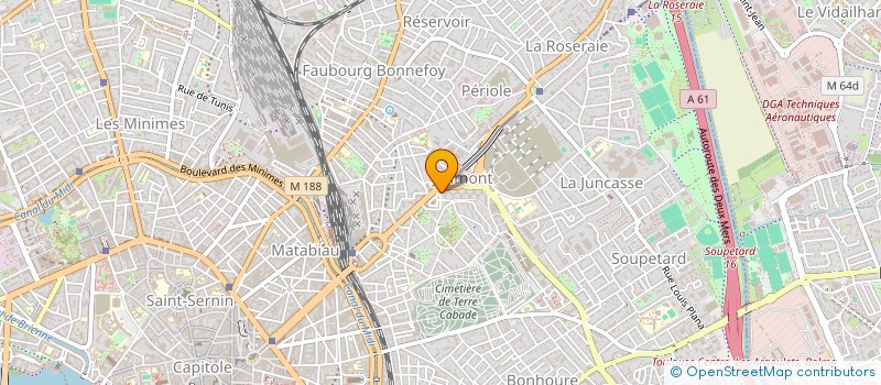 localisation de l'entreprise ADAPELS  TOULOUSE