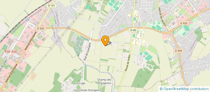 localisation de l'entreprise ADAPI à CHATEAUROUX