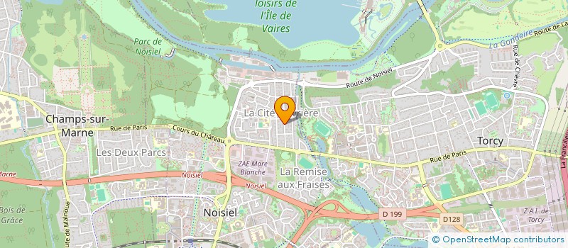 localisation de l'entreprise ADAPT'ART  NOISIEL