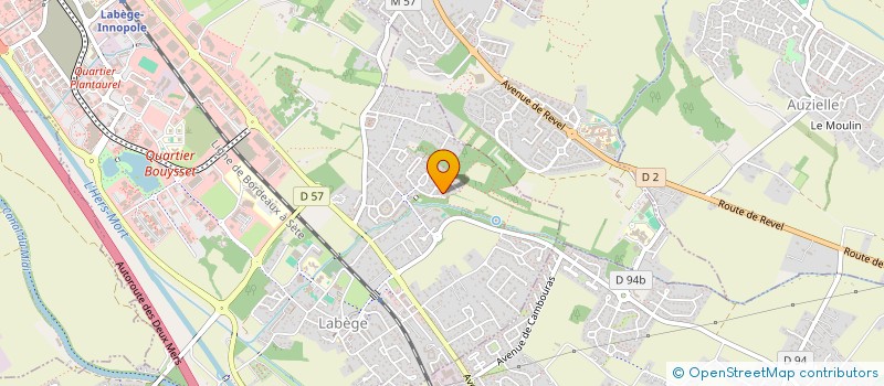 localisation de l'entreprise ADAPT EVASION  LABEGE