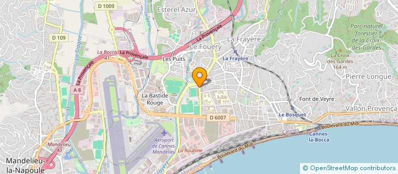 localisation de l'entreprise ADAPT&FORM'  CANNES