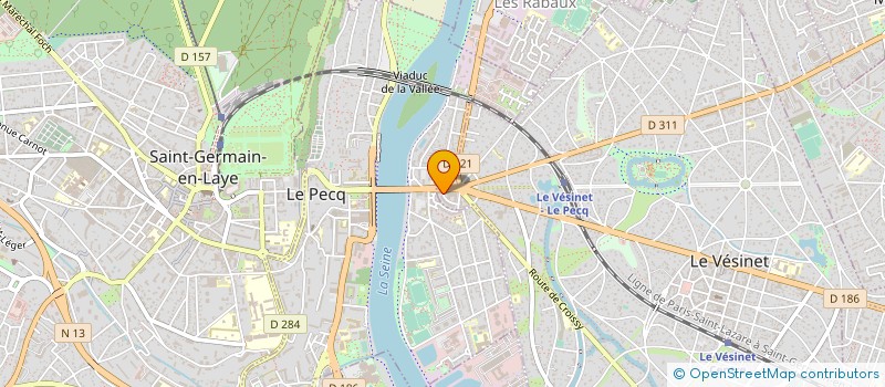 localisation de l'entreprise ADAPT PROPRETE à LE VESINET