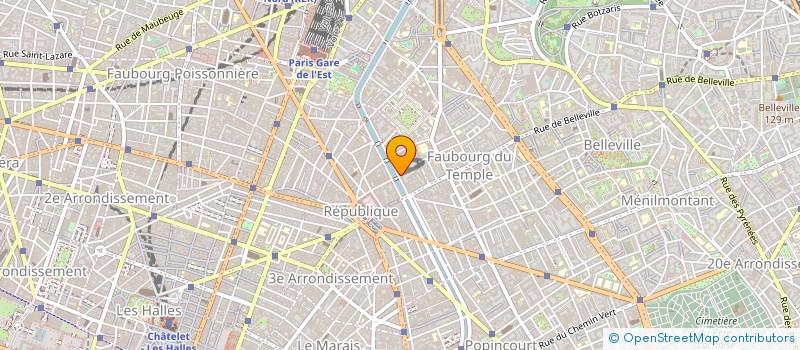 localisation de l'entreprise ADAPTA à PARIS