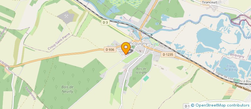 localisation de l'entreprise ADAPTAFORME  AMIENS