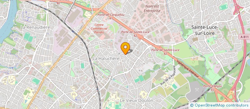 localisation de l'entreprise ADAPTATYV à NANTES
