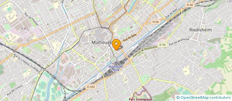 localisation de l'entreprise ADAPTAVIE à MULHOUSE