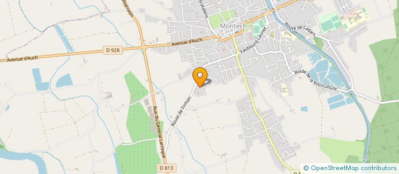 localisation de l'entreprise ADAPTENERGIE  MONTECH