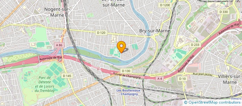 localisation de l'entreprise ADAPTEO SERVICE à LE PERREUX-SUR-MARNE
