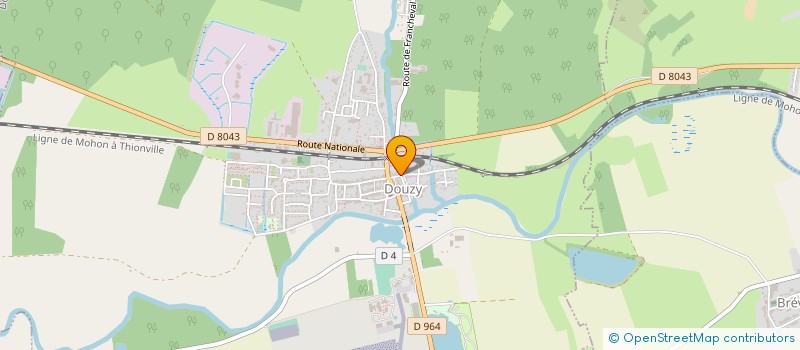 localisation de l'entreprise ADAPTHOME à DOUZY