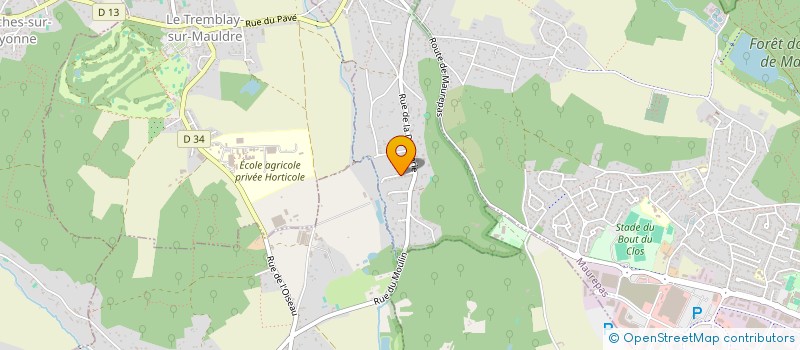 localisation de l'entreprise ADAPTISSIMO  JOUARS-PONTCHARTRAIN