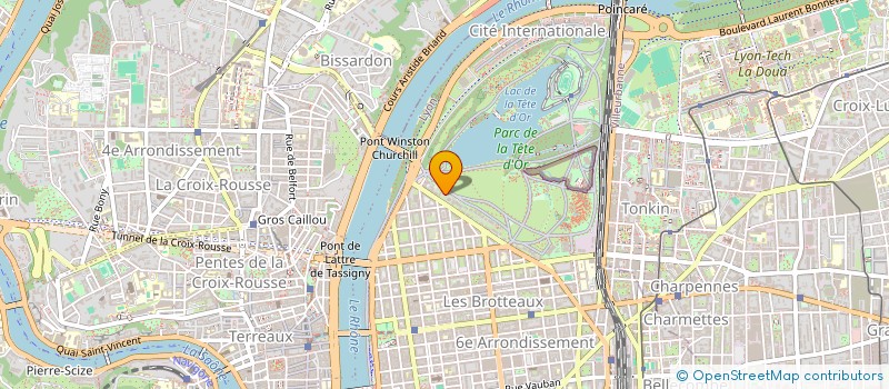 localisation de l'entreprise ADAR  LYON