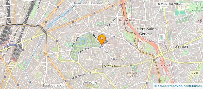 localisation de l'entreprise ADAR  PARIS