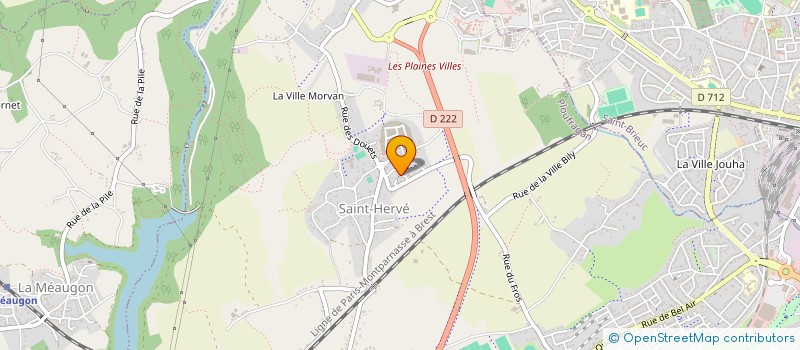 localisation de l'entreprise ADAR  PLOUFRAGAN