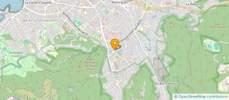 localisation de l'entreprise ADAR INVEST à MARSEILLE