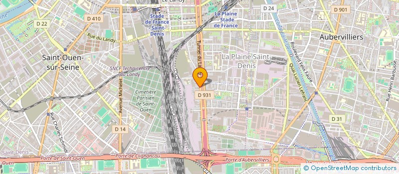 localisation de l'entreprise ADAR PROMOTION à SAINT-DENIS