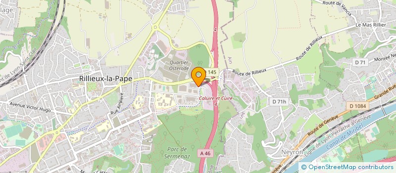 localisation de l'entreprise ADAR SOLUTIONS  RILLIEUX-LA-PAPE