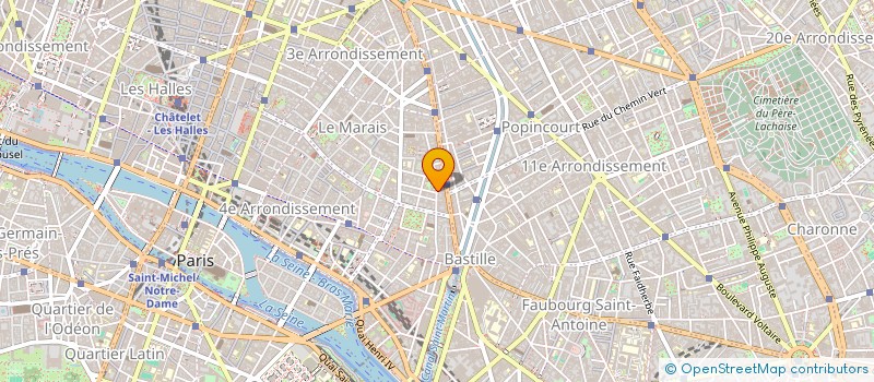 localisation de l'entreprise ADAR WEB  PARIS