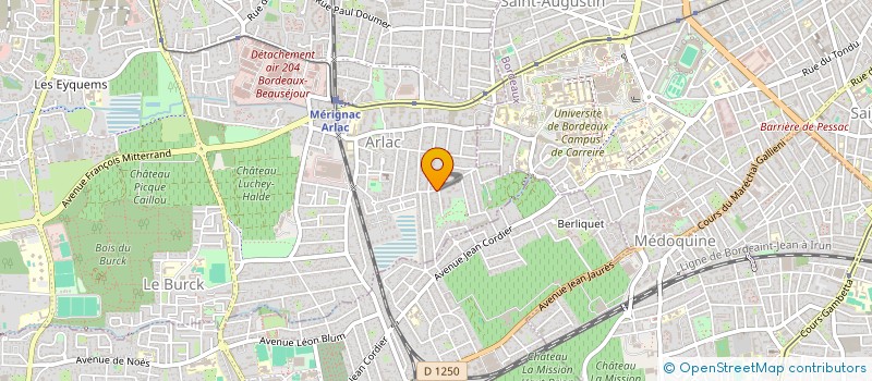 localisation de l'entreprise ADARO QUE Y EM  MERIGNAC