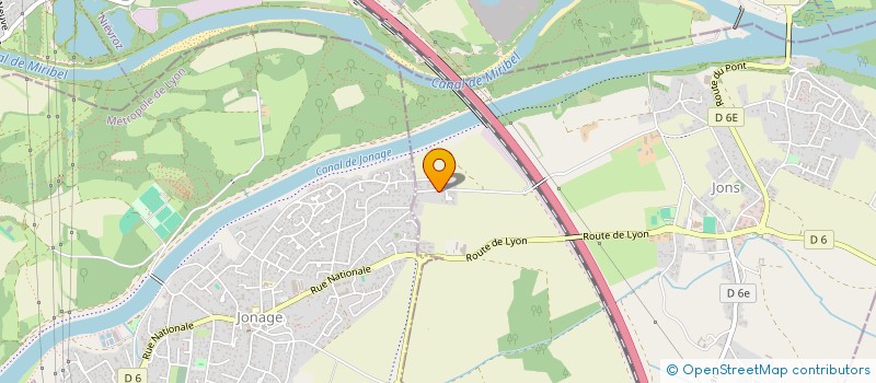 localisation de l'entreprise ADAS EXPERT  JONS