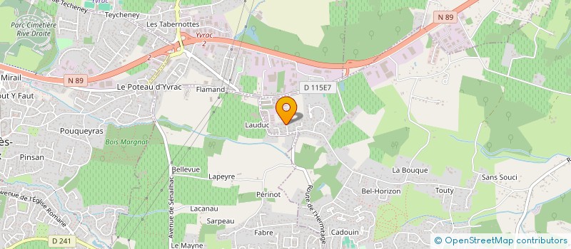 localisation de l'entreprise ADASA  POMPIGNAC