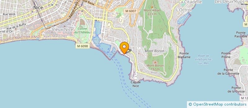localisation de l'entreprise ADASMED à NICE