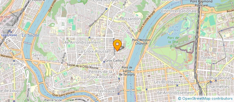 localisation de l'entreprise ADASTRA à LYON