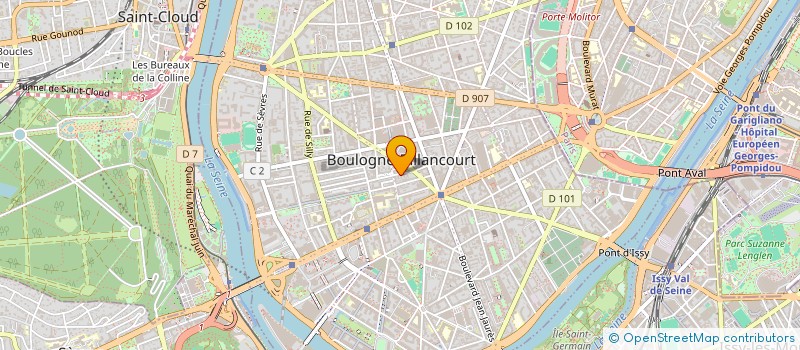 localisation de l'entreprise ADATA à BOULOGNE-BILLANCOURT