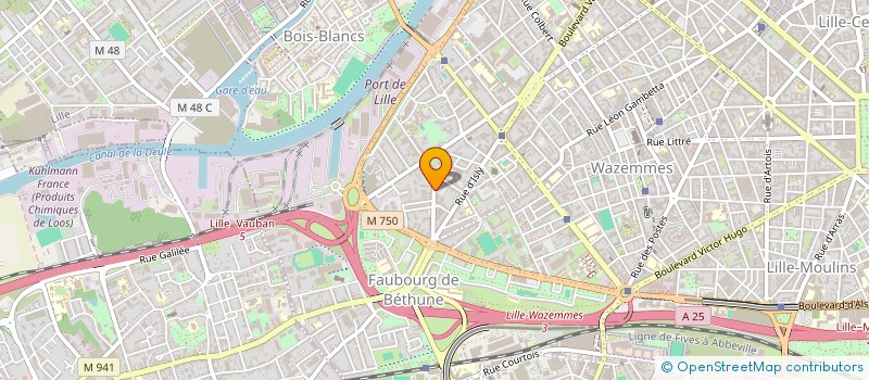 localisation de l'entreprise ADATHEOS SOCIETE D'AVOCAT à LILLE