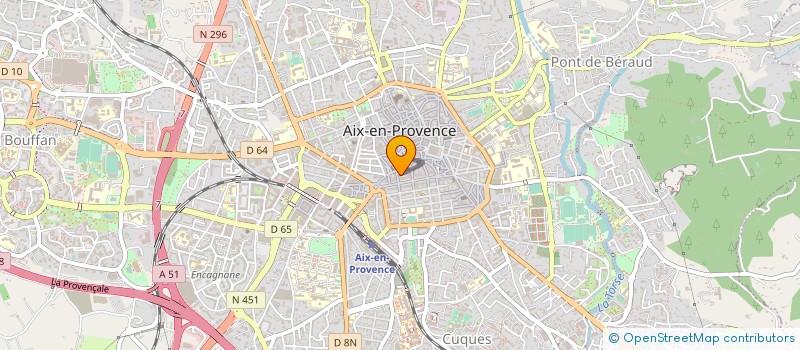 localisation de l'entreprise ADATRANS à AIX-EN-PROVENCE