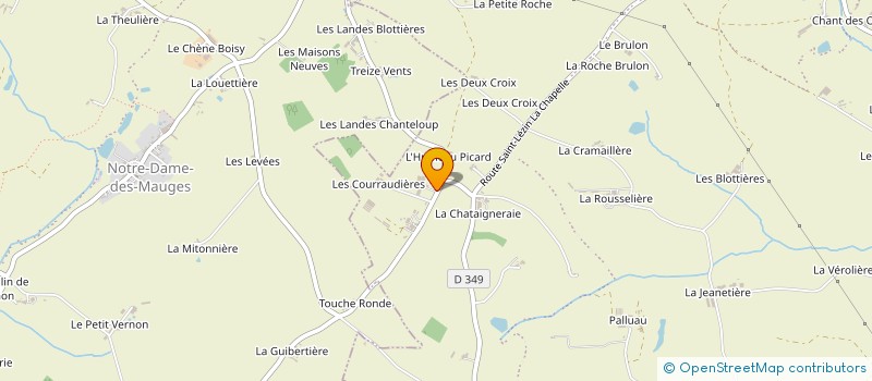 localisation de l'entreprise ADATRIS à CHEMILLE-EN-ANJOU