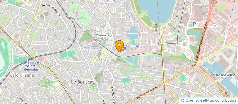 localisation de l'entreprise ADAUDET  BRUGES