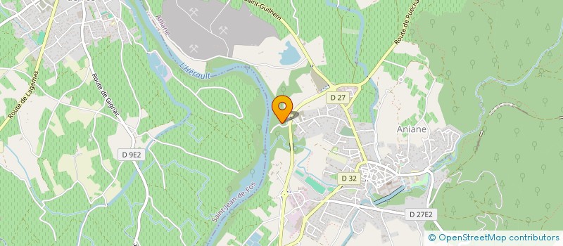 localisation de l'entreprise ADAV  ANIANE