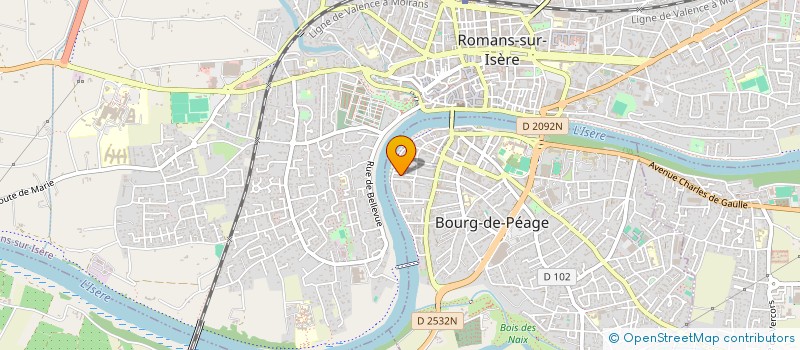 localisation de l'entreprise ADAWIL  BOURG-DE-PEAGE