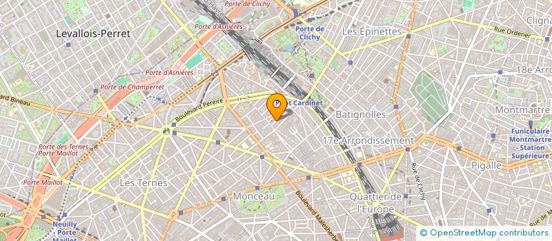 localisation de l'entreprise ADAX à PARIS