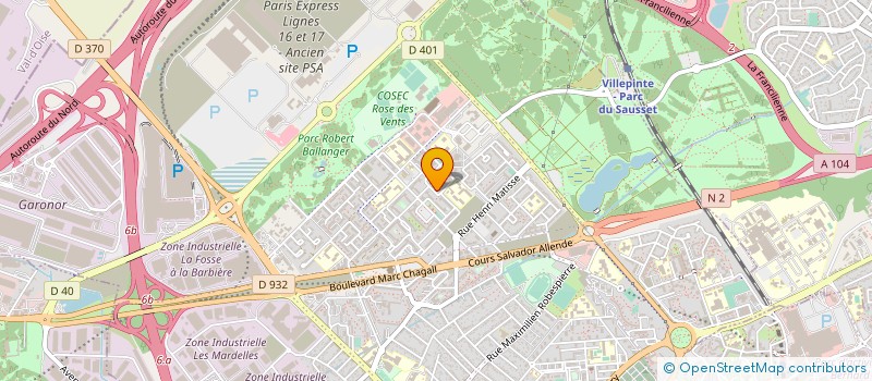 localisation de l'entreprise ADAX BAT à AULNAY-SOUS-BOIS