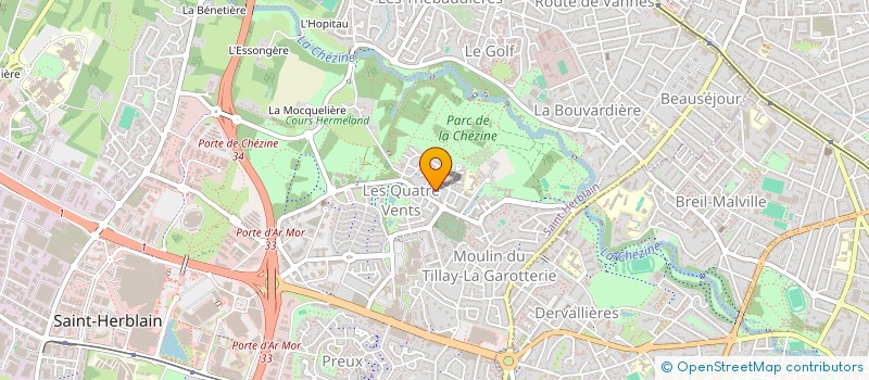 localisation de l'entreprise ADAXXIA à SAINT-HERBLAIN