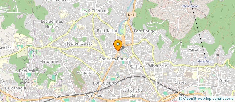 localisation de l'entreprise ADAYA MODE à SIX-FOURS-LES-PLAGES