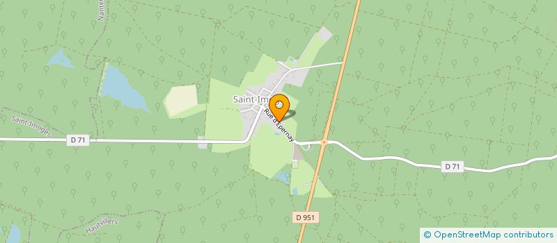 localisation de l'entreprise ADB  SAINT-IMOGES